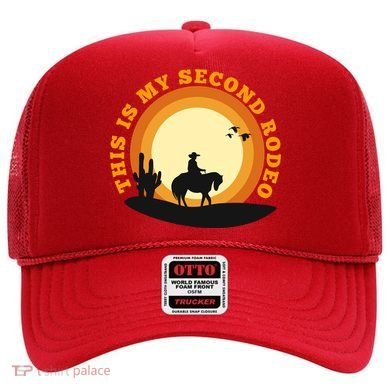Funny Sarcastic Western This Is My Second Rodeo Cowboy Hat