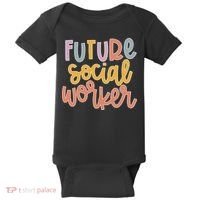 Future Social Worker Baby Bodysuit thumb 0