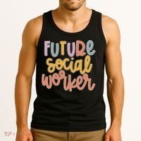 Future Social Worker Tank Top thumb 3