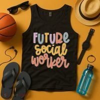 Future Social Worker Tank Top thumb 4