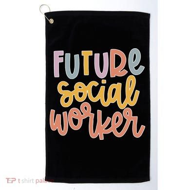 Future Social Worker Golf Towel