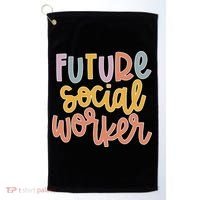 Future Social Worker Golf Towel thumb 0