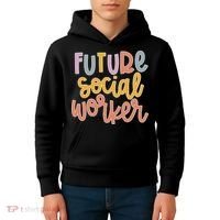 Future Social Worker Kids Hoodie thumb 4
