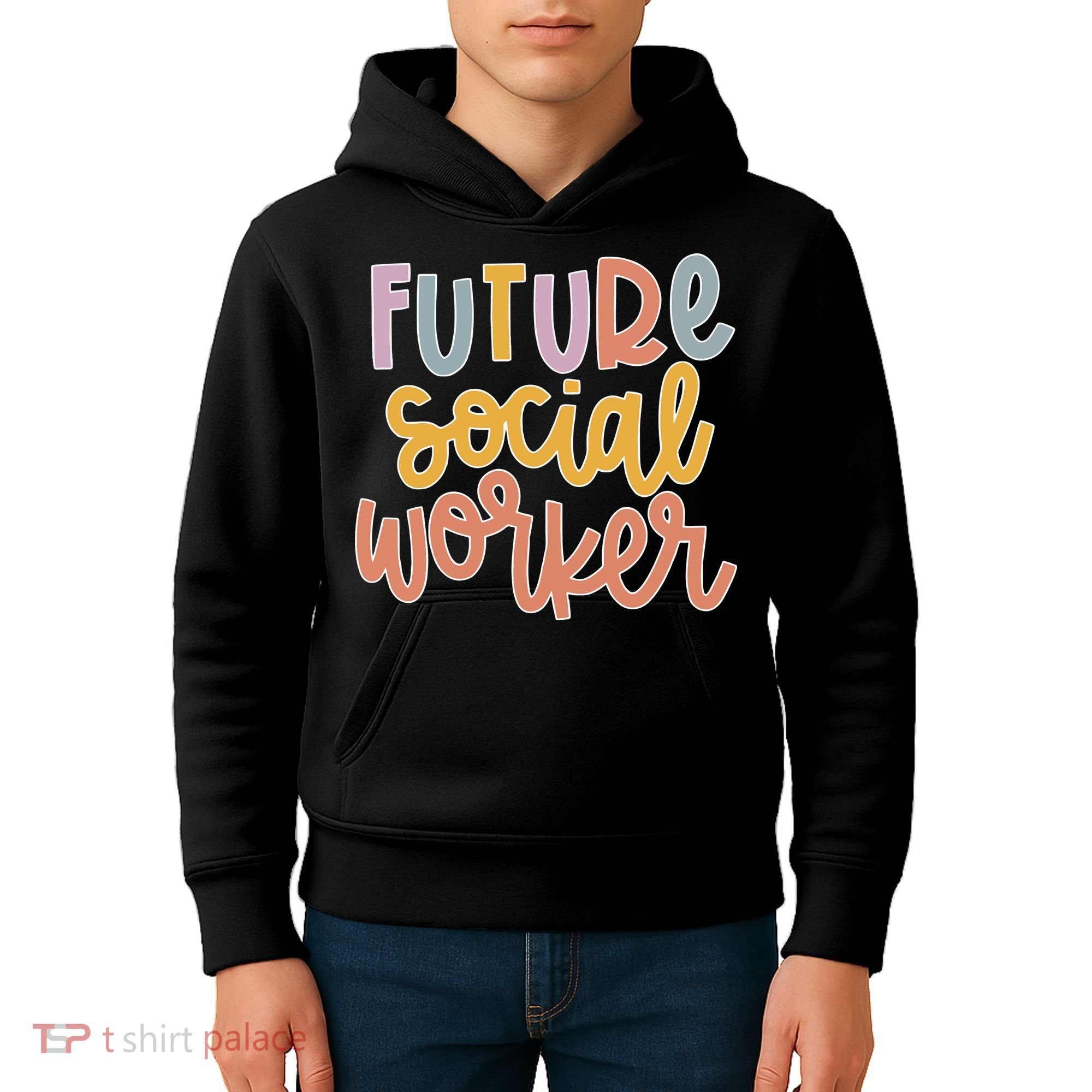 Future Social Worker Kids Hoodie
