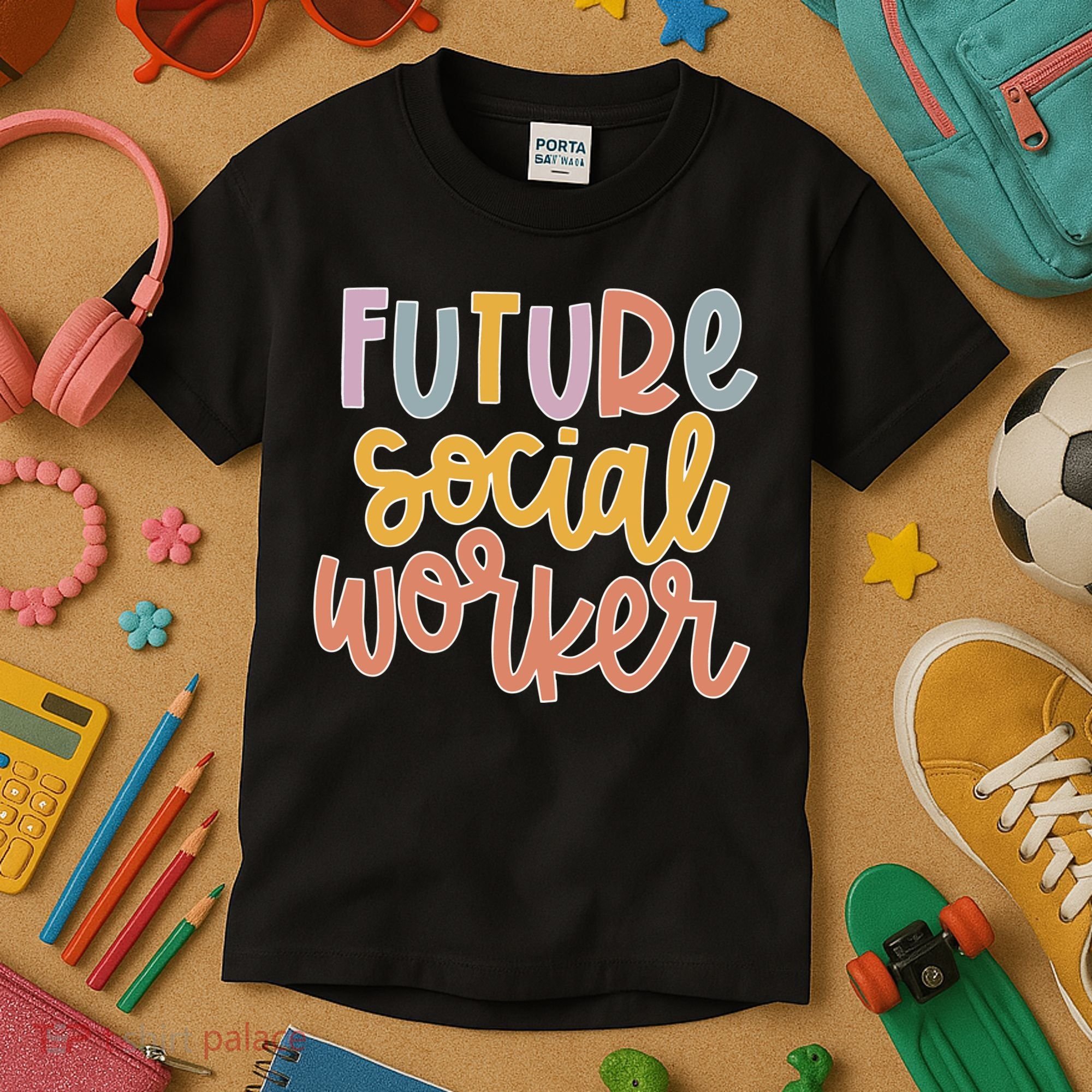 Future Social Worker Kids T-Shirt