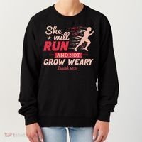 Funny She Will Run Xc Cross Country Running Gift Women Women's Sweatshirt thumb 0