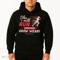 Funny She Will Run Xc Cross Country Running Gift Women Hoodie thumb 2