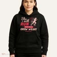 Funny She Will Run Xc Cross Country Running Gift Women Hoodie thumb 5