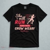 Funny She Will Run Xc Cross Country Running Gift Women T-Shirt thumb 5