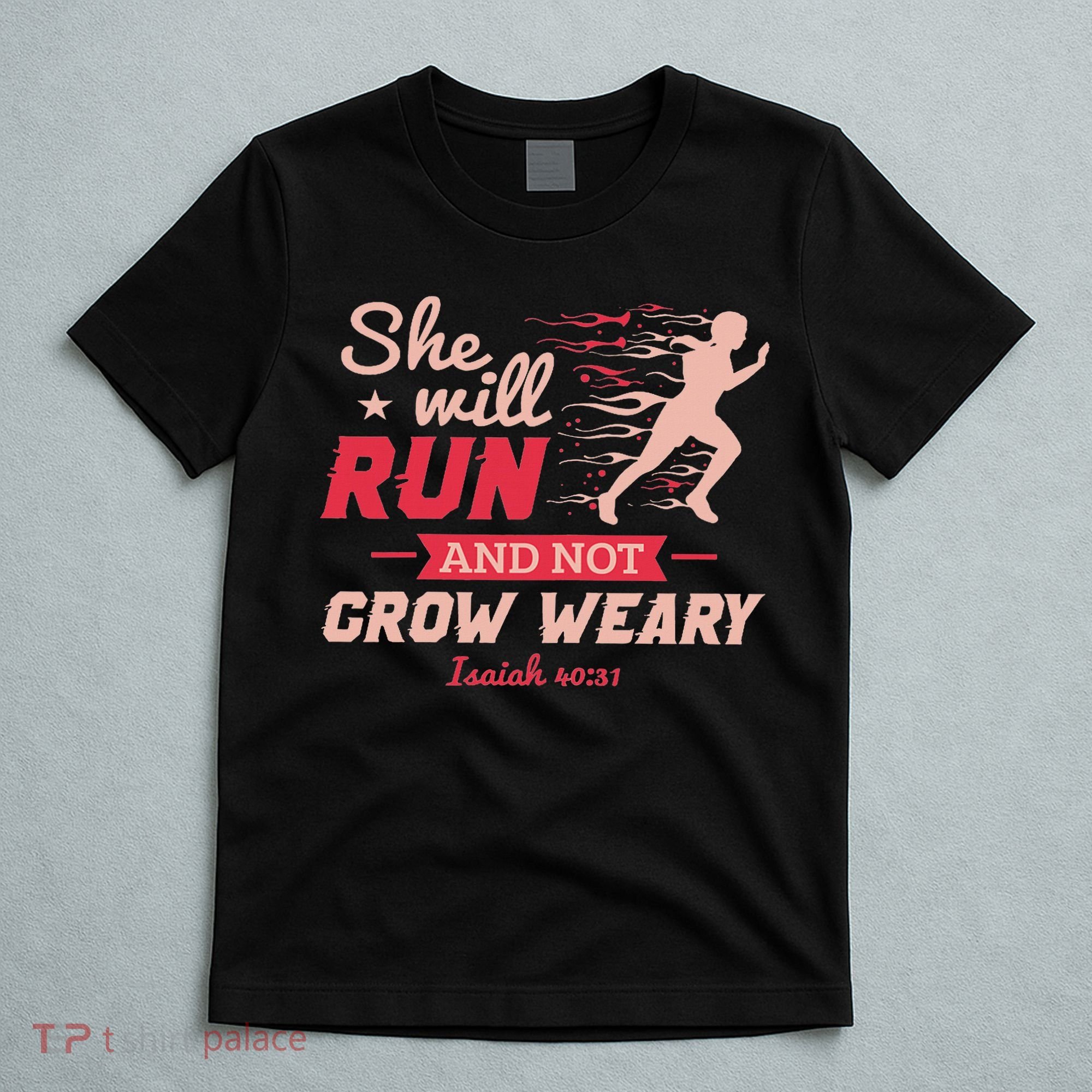 Funny She Will Run Xc Cross Country Running Gift Women T-Shirt