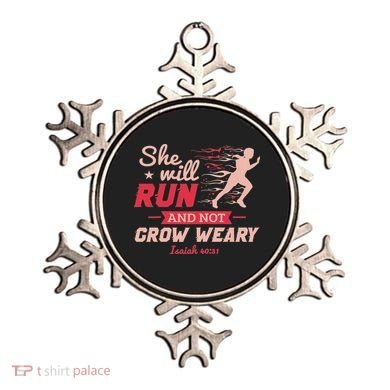 Funny She Will Run Xc Cross Country Running Gift Women Ornament