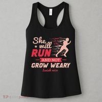 Funny She Will Run Xc Cross Country Running Gift Women Women's Tank Top thumb 3
