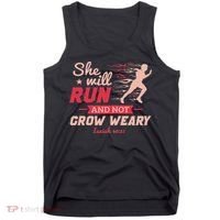 Funny She Will Run Xc Cross Country Running Gift Women Tank Top thumb 0