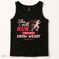 Funny She Will Run Xc Cross Country Running Gift Women Tank Top thumb 2