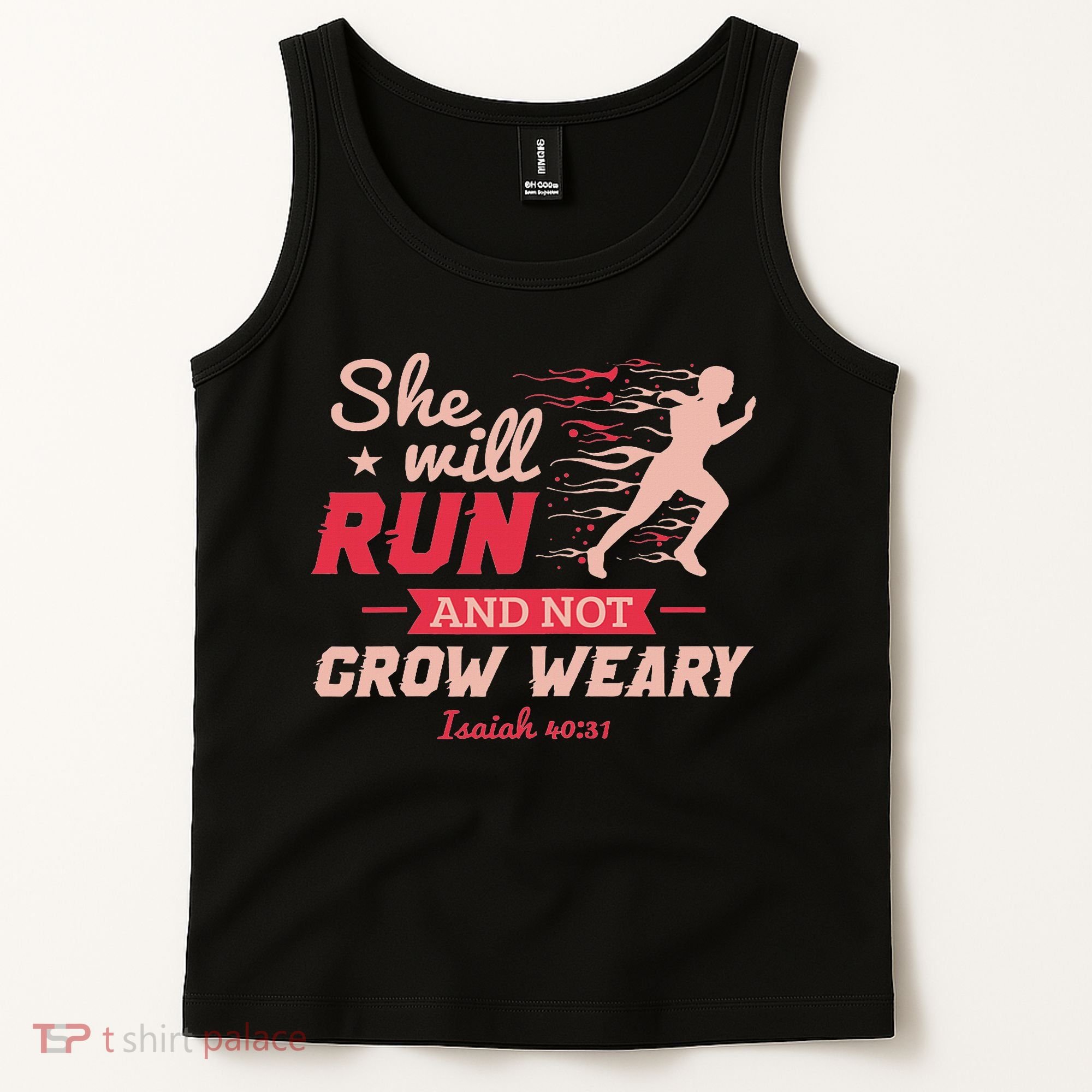 Funny She Will Run Xc Cross Country Running Gift Women Tank Top