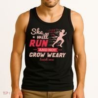 Funny She Will Run Xc Cross Country Running Gift Women Tank Top thumb 3