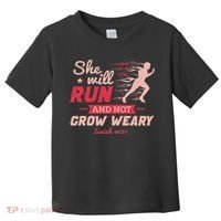 Funny She Will Run Xc Cross Country Running Gift Women Toddler T-Shirt thumb 0