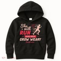 Funny She Will Run Xc Cross Country Running Gift Women Kids Hoodie thumb 0