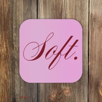 Flo Soft White Coaster