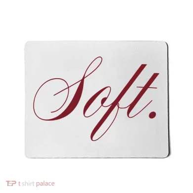 Flo Soft White Mousepad