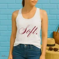 Flo Soft White Women's Tank Top thumb 2