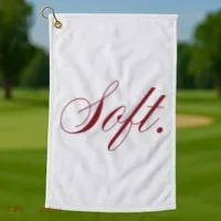 Flo Soft White Golf Towel thumb 1
