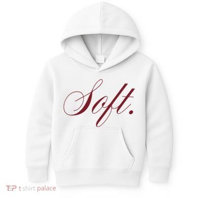 Flo Soft White Kids Hoodie