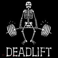 Funny Skeleton Weight Lifting Workout Women's Hoodie thumb 2