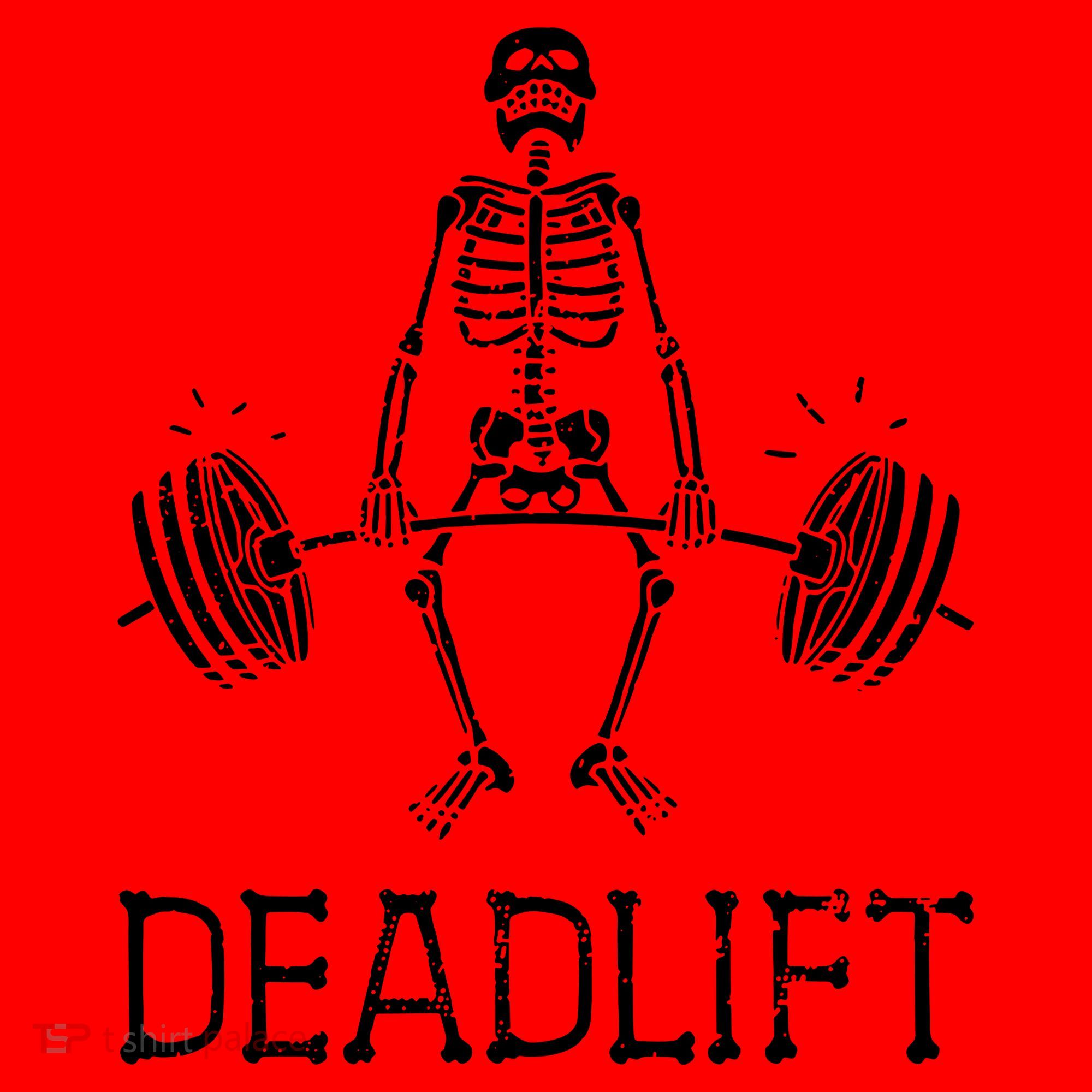 Funny Skeleton Weight Lifting Workout Santa Hat