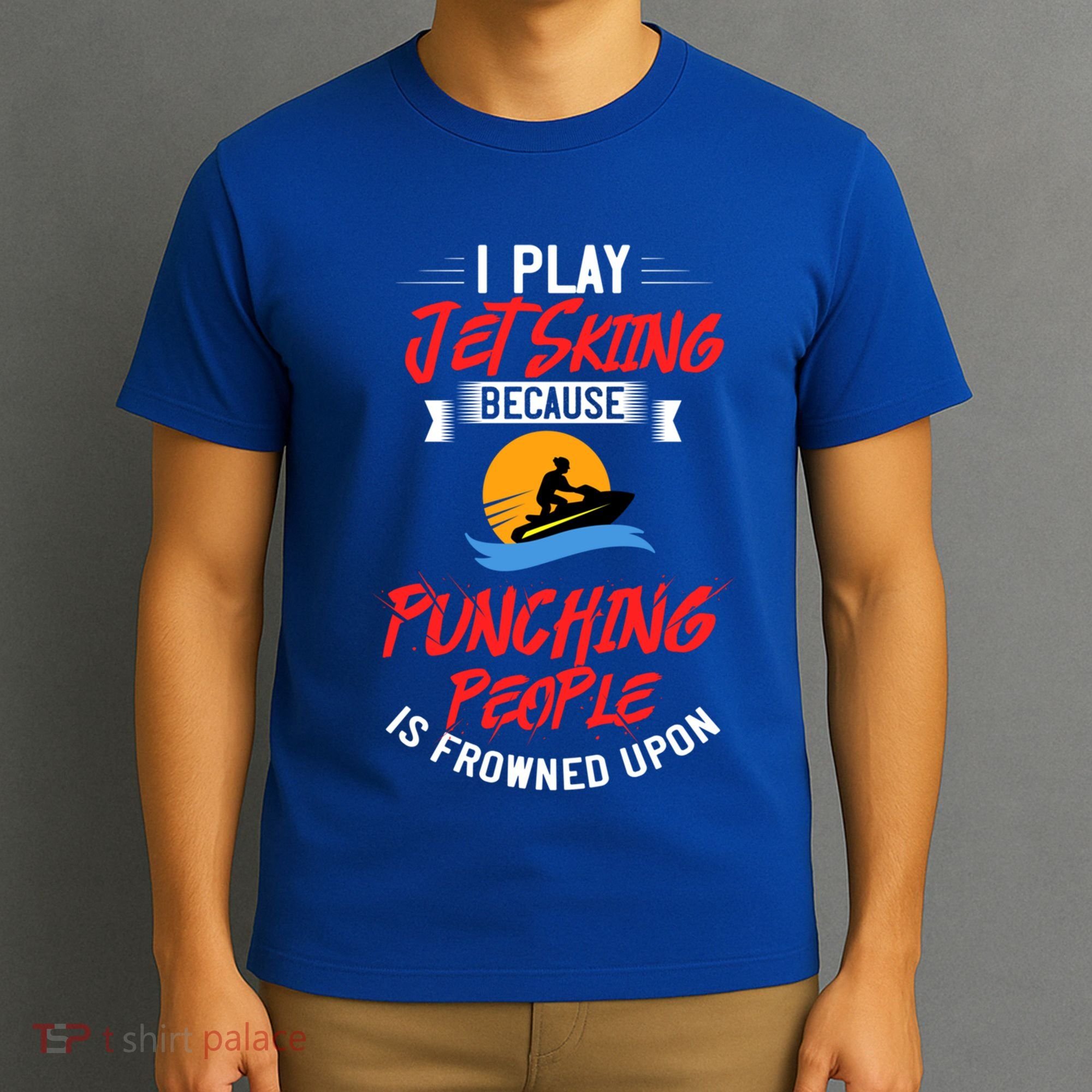 Funny Sports Water Skiing Rides Motorsports Gift T-Shirt