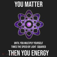 Funny Science You Matter Energy Women's Sweatshirt thumb 2