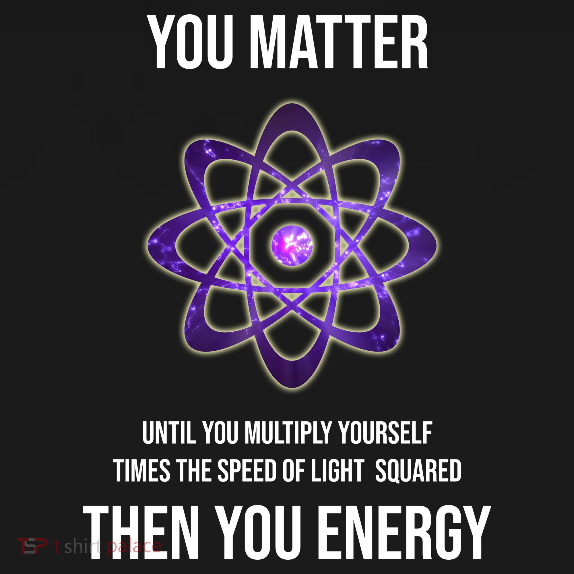 Funny Science You Matter Energy Backpack
