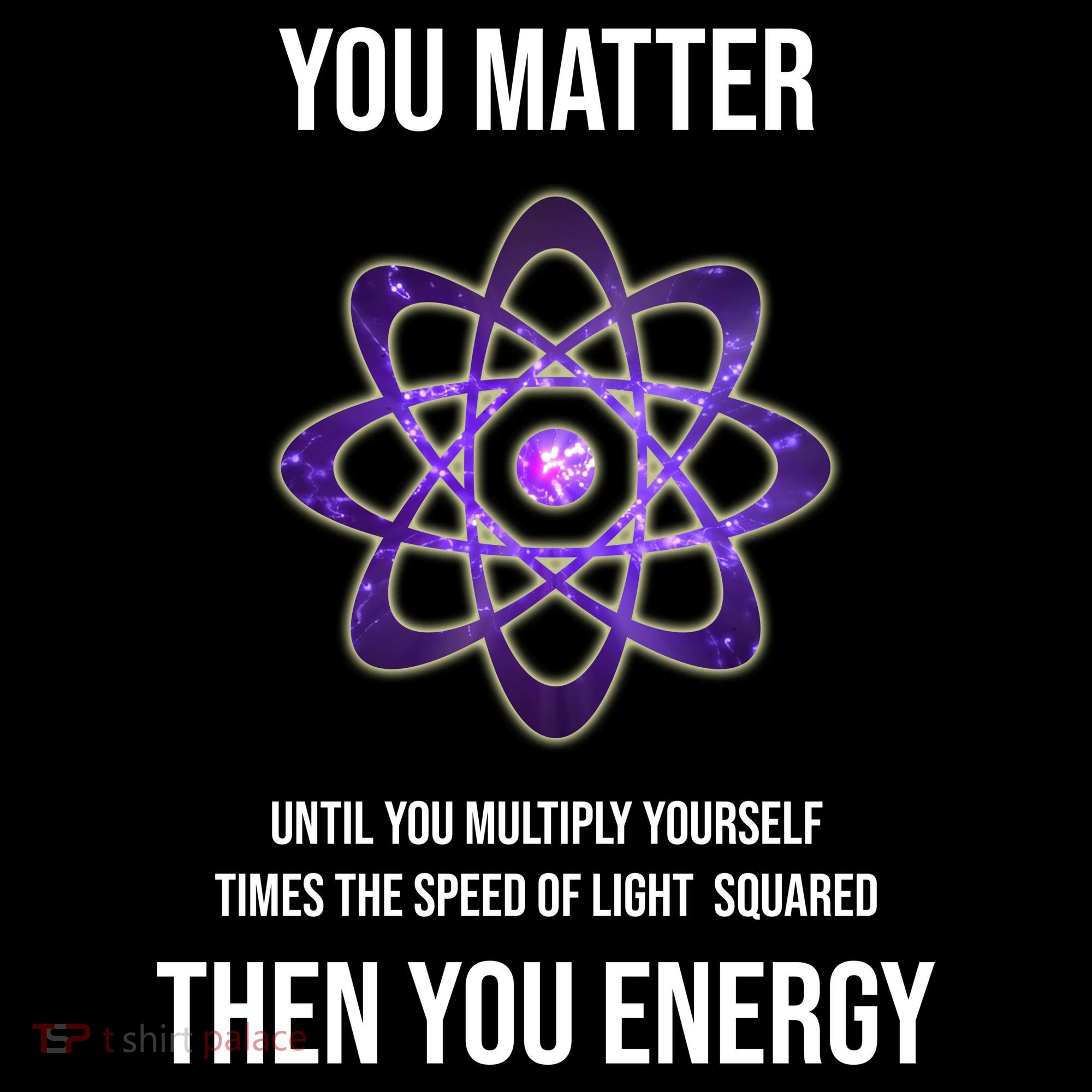 Funny Science You Matter Energy Ornament