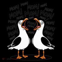 Funny Seagulls Yelling Mom Mother's Day Humor Coffee Mug thumb 5