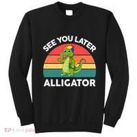 Funny See You Later Alligator Gator Crocodile Boy Girls Sweatshirt thumb 0