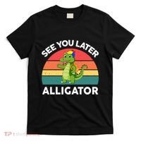 Funny See You Later Alligator Gator Crocodile Boy Girls T-Shirt thumb 0