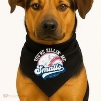 Funny Softball Youre Killin Me Smalls USA-Made Doggie Bandana thumb 1