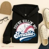 Funny Softball Youre Killin Me Smalls Hoodie thumb 4
