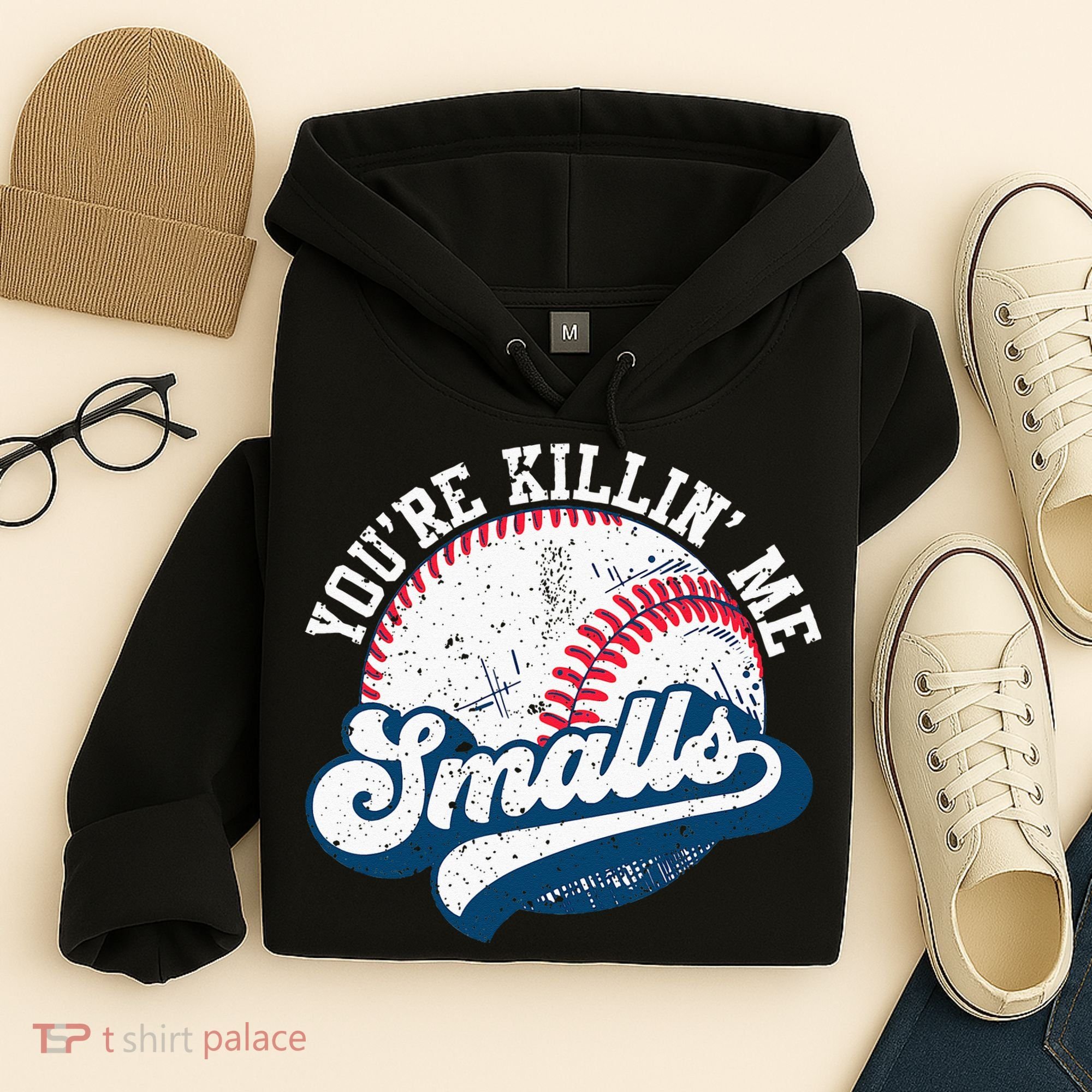 Funny Softball Youre Killin Me Smalls Hoodie