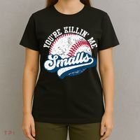 Funny Softball Youre Killin Me Smalls T-Shirt thumb 4