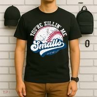 Funny Softball Youre Killin Me Smalls T-Shirt thumb 6