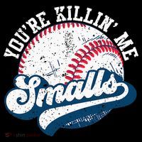 Funny Softball Youre Killin Me Smalls Women's Hoodie thumb 2