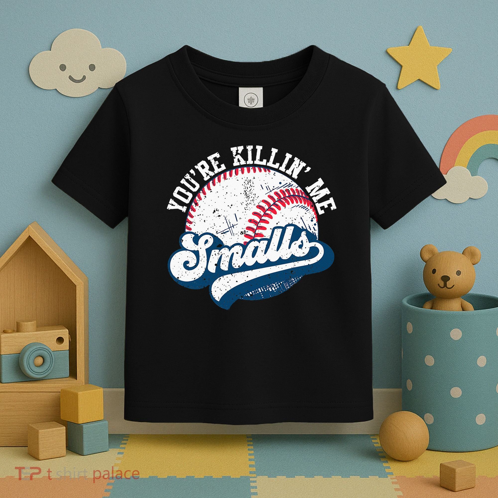 Funny Softball Youre Killin Me Smalls Toddler T-Shirt