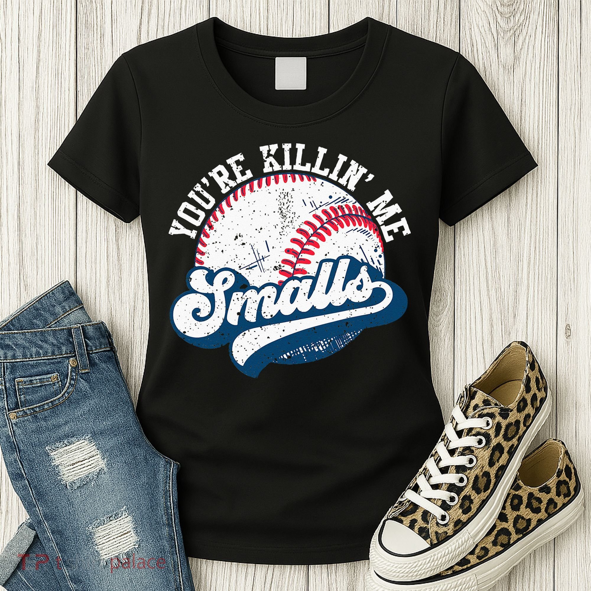 Funny Softball Youre Killin Me Smalls Women's T-Shirt