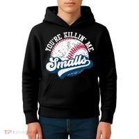 Funny Softball Youre Killin Me Smalls Kids Hoodie thumb 4