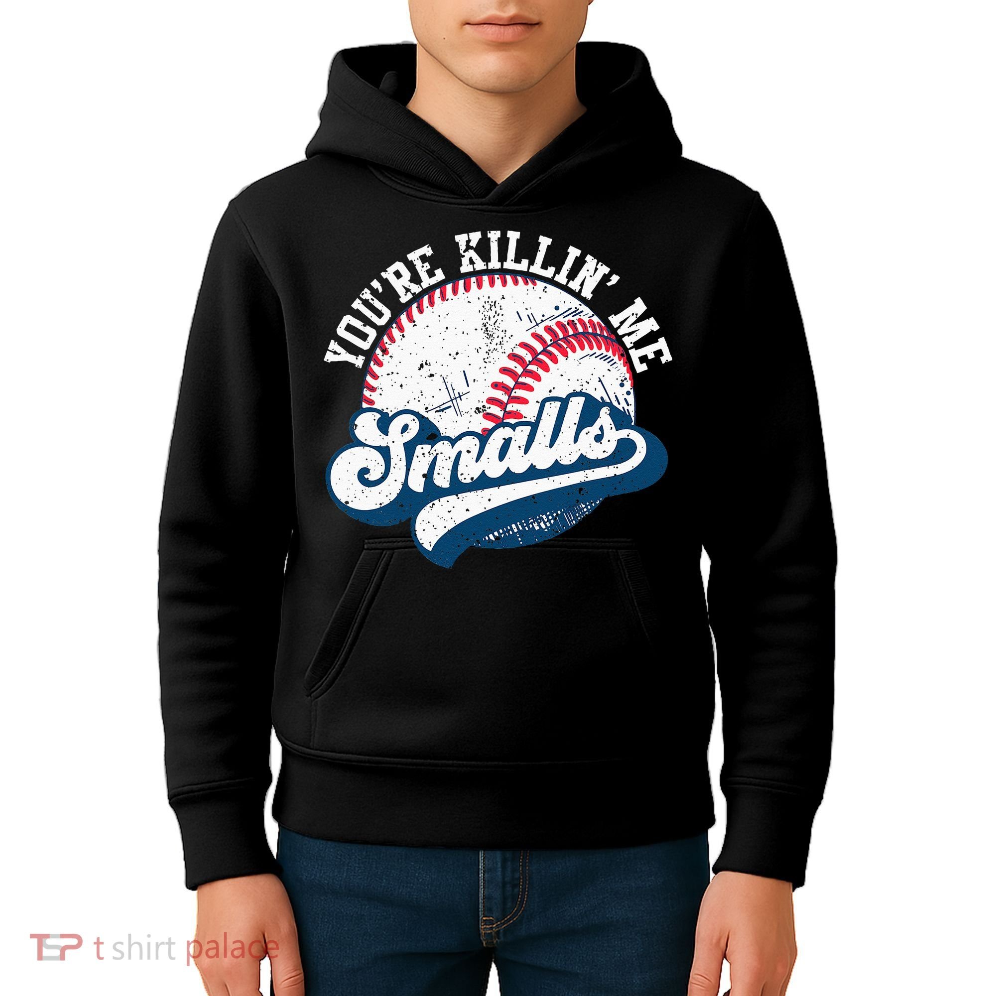 Funny Softball Youre Killin Me Smalls Kids Hoodie