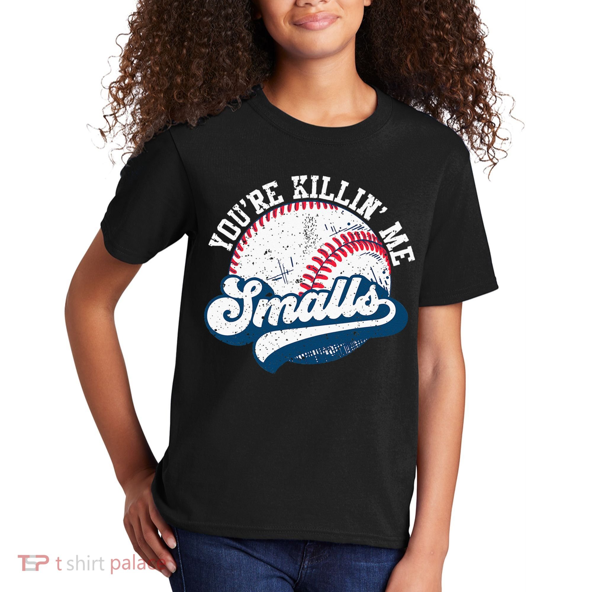 Funny Softball Youre Killin Me Smalls Kids T-Shirt