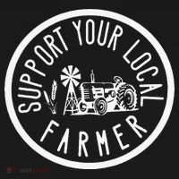 Funny Support Your Local Farmers Market Agriculture Women's T-Shirt thumb 6