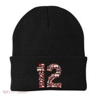 Fire Truck 12th Birthday  12 Years Old Firefighter Beanie thumb 0