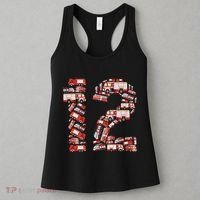 Fire Truck 12th Birthday  12 Years Old Firefighter Women's Tank Top thumb 3